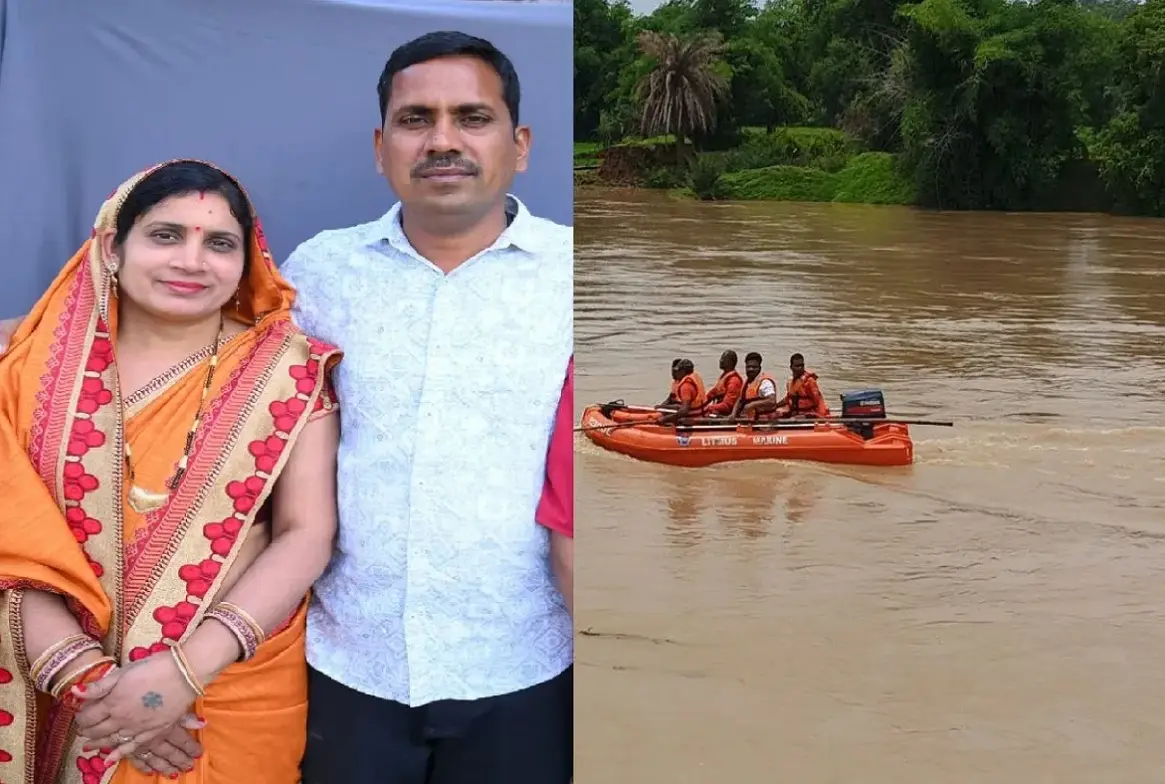 28 घंटे बीत गए… सारंगढ़ के पूर्व सरपंच दंपती अभी भी लापता, नाले में जारी है रात भर से रेस्क्यू अभियान,