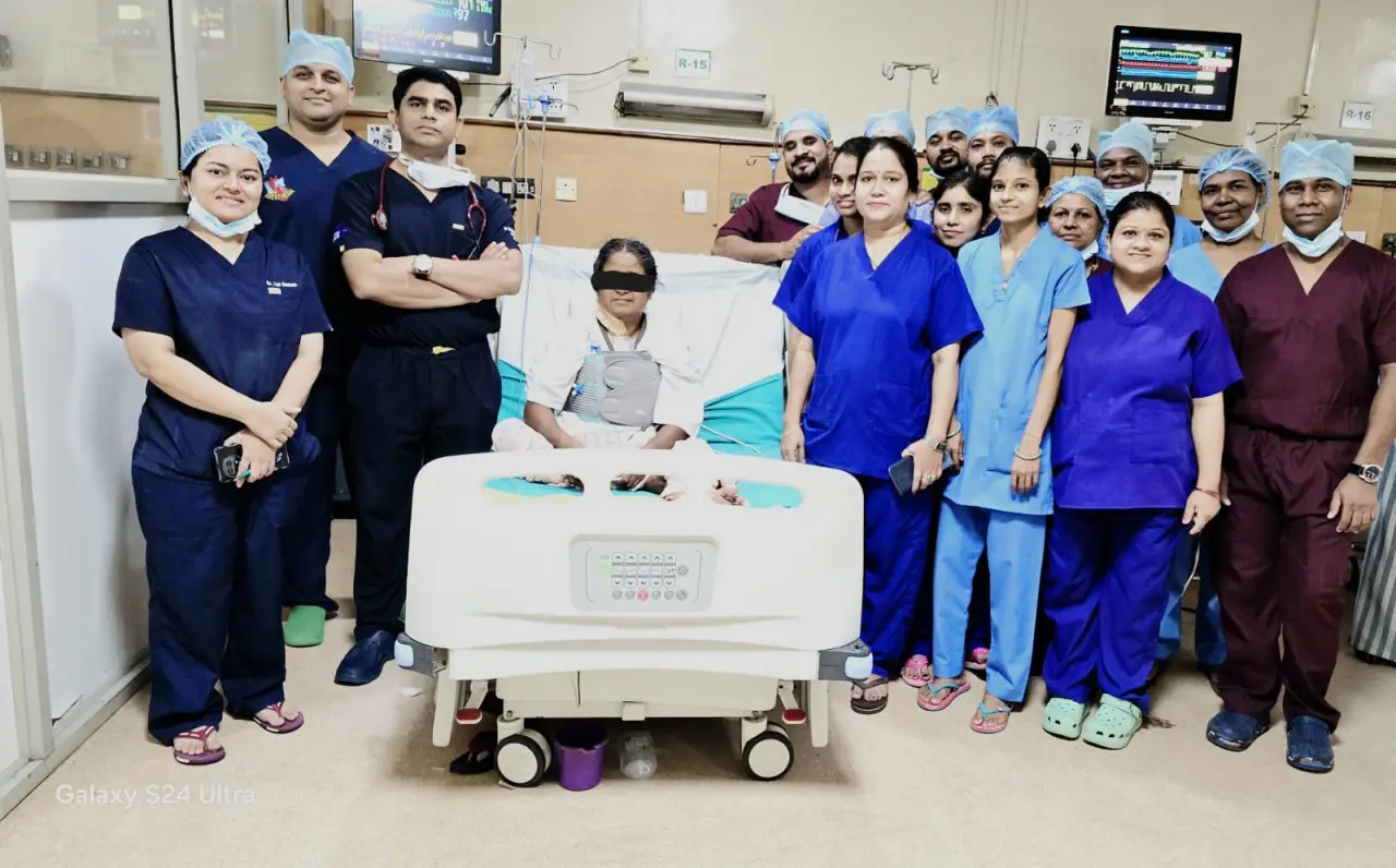 रायपुर : बिहार की 48 वर्षीय महिला की अम्बेडकर अस्पताल में सफल बाईपास सर्जरी