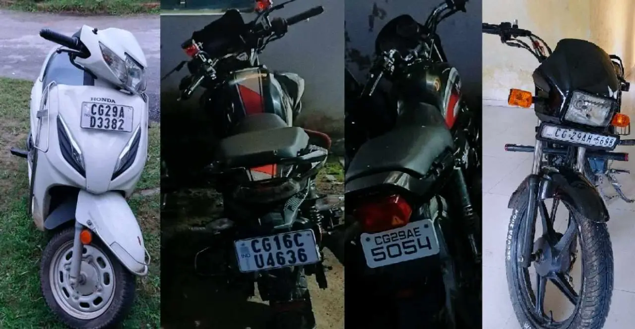 सूरजपुर में नाबालिगों की बाइक पर पुलिस का ब्रेक, 4 पकड़े गए; अभिभावकों को 25 हजार तक जुर्माने की चेतावनी,