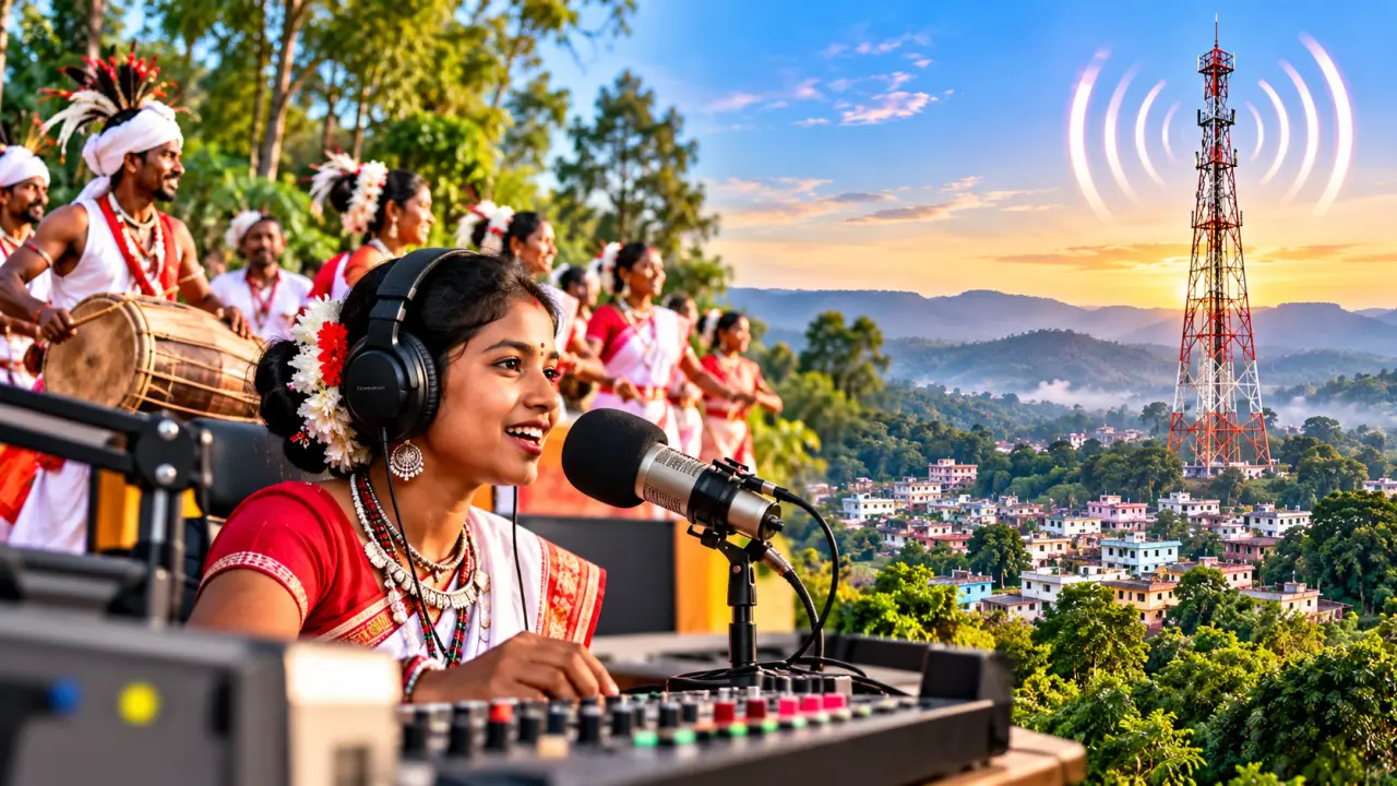 जशपुरांचल FM 88.4 MHz को वायरलेस ऑपरेटिंग लाइसेंस देने का निर्णय, कुनकुरी से शुरू होगी सामुदायिक रेडियो की पहल