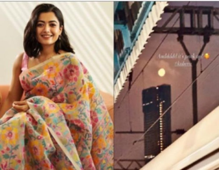 रश्मिका मंदाना ने 'कुबेरा' सेट से शेयर की फोटो, मजेदार कैप्शन दिया