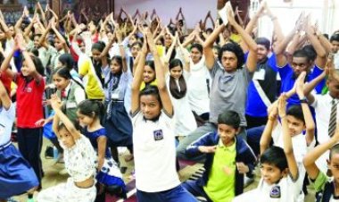 ब्रह्माकुमारिज़ समर कैम्प में बच्चों ने जाने योग के फायदे