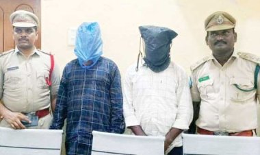 तेंदुए की खाल संग बीजापुर के दो तस्करों को तेलंगाना पुलिस ने पकड़ा