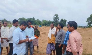 दो जगहों से 170 हाइवा रेत जब्त