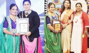 युगांतर की नृत्य शिक्षिका अमिषा का सम्मान