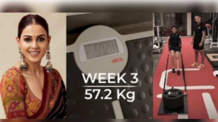 जेनेलिया देशमुख ने अनूठे अंदाज में अपने जिम ट्रेनर को कहा हैप्पी बर्थडे