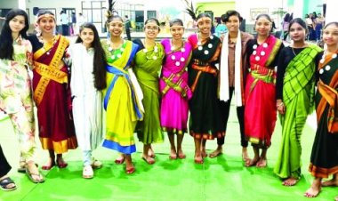 आदिवासी संस्कृति, परंपराओं और महत्वपूर्ण जीवन पहलुओं से परिचित हुए जेपी इंटरनेशनल के विद्यार्थी