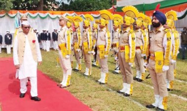 एनएमडीसी बचेली ने हर्षोल्लास से मनाया स्वतंत्रता दिवस