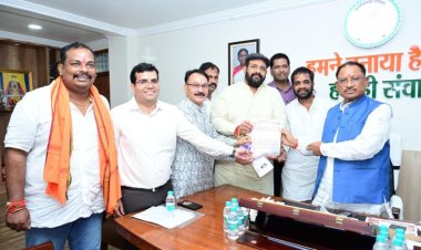 रायपुर : मुख्यमंत्री श्री विष्णु देव साय को श्री कृष्ण जन्माष्टमी पर आयोजित दही हांडी उत्सव प्रतियोगिता में शामिल होने मिला निमंत्रण