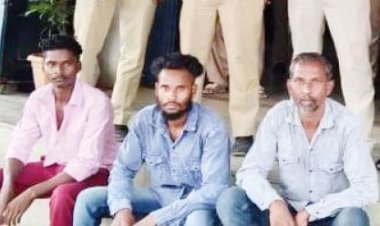 विवाद पर हत्या की कोशिश, 3 आरोपी गिरफ्तार