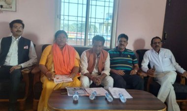 भाजपा की महत्वपूर्ण पत्रकारवार्ता आयोजित,कांग्रेस के घोषणापत्र पर किया हमला,वहीं भाजपा के प्रत्येक जीता हुआ प्रत्याशी को बताया मुख्यमंत्री का प्रतिनिधि