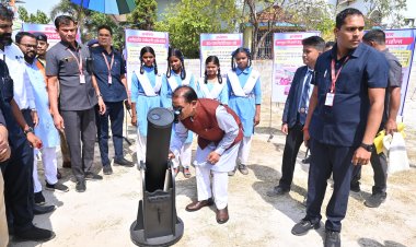 मुख्यमंत्री विष्णु देव साय ने बगिया में अन्वेषण कार्यक्रम का किया अवलोकन 