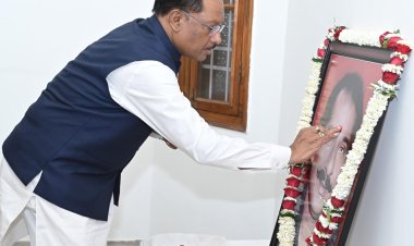 मुख्यमंत्री साय ने स्वर्गीय श्री दिलीप सिंह जूदेव की जयंती पर उन्हें किया नमन