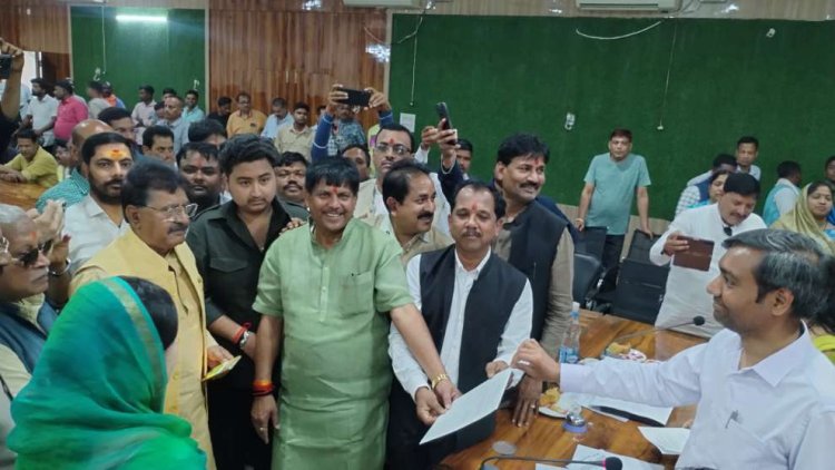 जिला पंचायत जशपुर में भाजपा का कब्जा,अध्यक्ष सालिक साय और उपाध्यक्ष शौर्य प्रताप सिंह जूदेव हुवे निर्विरोध निर्वाचित