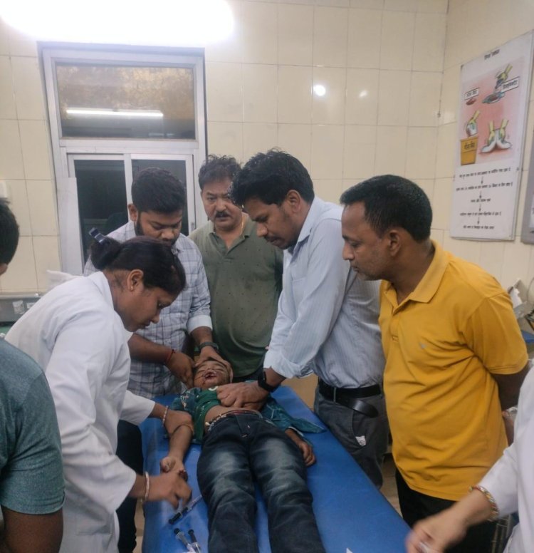 बिग ब्रेकिंग : बच्चे का उपचार कराने अस्पताल जा रहे परिजनों को छोटा हाथी ने मारा ठोकर,घटना में 10 वर्षीय बालक की मौत,वहीं दो गंभीर रूप से घायल,घायलों को अंबिकापुर किया जा रहा रेफर