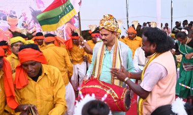 जनजाति गौरव दिवस पर मनेंद्रगढ़ के गोंडवाना मैदान में हुआ भव्य आयोजन