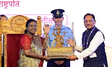 रायपुर : आदिवासी परिवारों को शिक्षा, आजीविका, स्वास्थ्य और विकास के मिल रहे नए अवसर : राष्ट्रपति श्रीमती द्रौपदी मुर्मु...