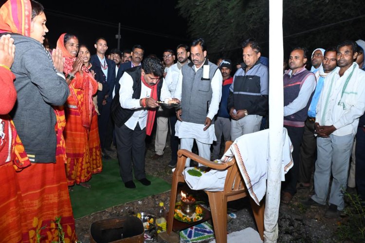 रायपुर : उपमुख्यमंत्री श्री विजय शर्मा ने 1.98 करोड़ रूपए के विकास कार्यों का किया भूमिपूजन