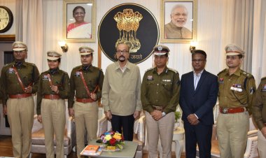 आम जनता के साथ पुलिस संवेदनशीलता के साथ बर्ताव करें - राज्यपाल श्री डेका  