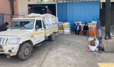 अवैध धान पर हुई कार्रवाई, 264 क्विंटल से अधिक धान जप्त    