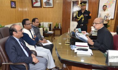 राज्यपाल श्री डेका ने शहीद महेंद्र कर्मा विश्वविद्यालय की भूमि को यथावत रखने के दिए निर्देश  