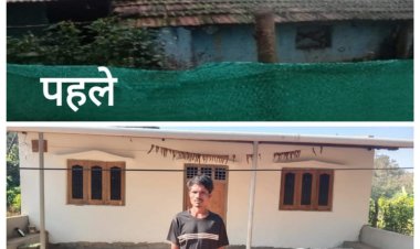 रायपुर : बदली भीमा की जिंदगी आई खुशहाली प्रधानमंत्री आवास योजना से ,,,