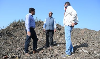 उप मुख्यमंत्री अरुण साव ने सरोना डंप-साइट का किया निरीक्षण      