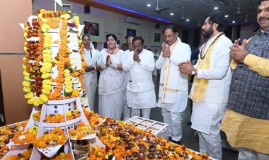 बाबा के बताए मार्ग पर चलकर ही बनेगा विकसित छत्तीसगढ़: मुख्यमंत्री विष्णु देव साय,,,