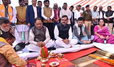 मुख्यमंत्री विष्णु देव साय ने 187 करोड़ के 23 कार्यों का किया लोकार्पण-भूमिपूजन  