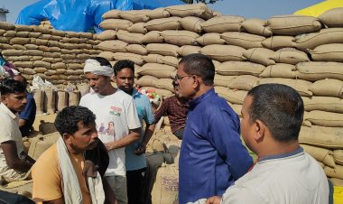 सरकार के सारे दावे खोखले, अब तक 35% भी नहीं हुई धान की खरीदी- अशोक श्रीवास्तव,