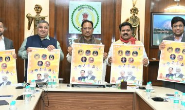 रायपुर : मुख्यमंत्री विष्णु देव साय ने वर्ष 2026 के शासकीय कैलेंडर का किया विमोचन