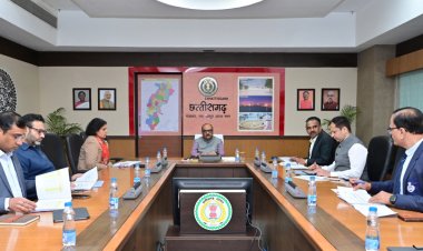 छत्तीसगढ़ राज्य सड़क सुरक्षा परिदृश्य की समीक्षा बैठक संपन्न  