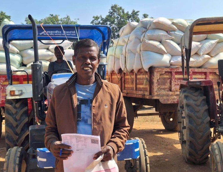 किसानों के पसीने का हो रहा है सही मूल्यांकन : धान खरीदी में सुगमता से जयशंकर ने जताई संतुष्टि