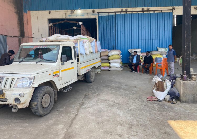 रायपुर : अवैध धान पर हुई कार्रवाई, 264 क्विंटल से अधिक धान जप्त,,,  