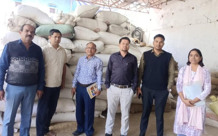 रायपुर : अवैध कारोबार पर प्रशासन की कड़ी नकेल,सारंगढ़-बिलाईगढ़ में 76.75 लाख का 2476 क्विंटल धान जब्त,,,