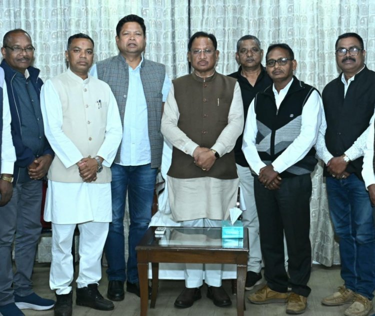 मुख्यमंत्री विष्णुदेव साय से हल्बा-हल्बी समाज के प्रतिनिधिमण्डल ने की सौजन्य मुलाकात    