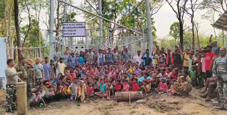 कोंडापल्ली में संचार क्रांति का नया सवेरा: मोबाइल नेटवर्क पहुंचते ही नाच उठे ग्रामीण  