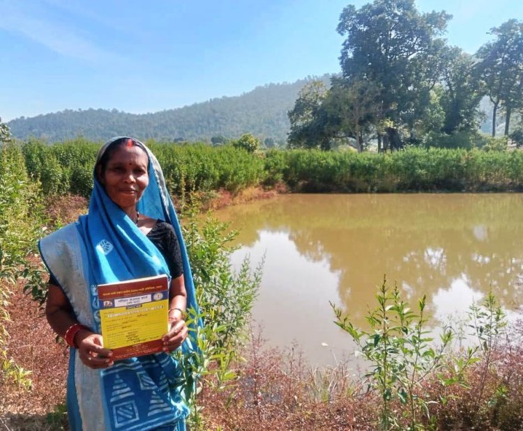 डबरी निर्माण से बदली सूरत कुमारी की किस्मत, खेती और मछलीपालन से बढ़ी आमदनी  