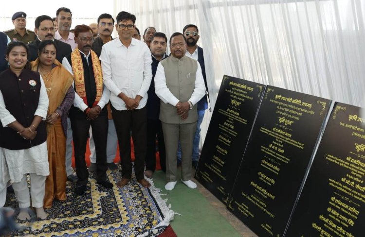 रायगढ़ को महानगर की तर्ज पर विकसित करने हरसंभव प्रयास: प्रभारी मंत्री श्री रामविचार नेताम    