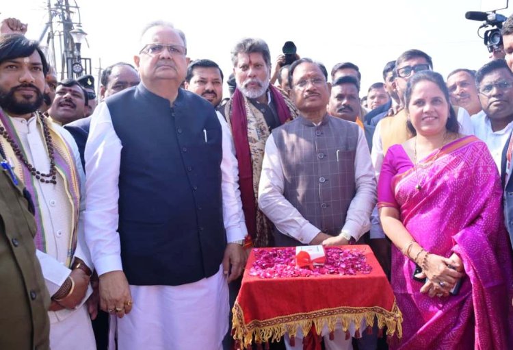 मुख्यमंत्री श्री विष्णु देव साय ने 187 करोड़ के 23 कार्यों का किया लोकार्पण-भूमिपूजन    