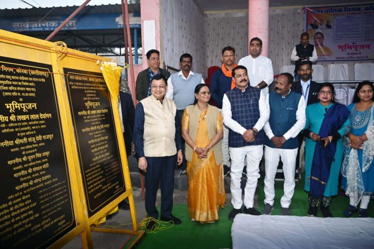 रायपुर : टी.पी.नगर जोन के 05 वार्डो में होगे 02 करोड़ 28 लाख 60 हजार रू. के नए विकास कार्य  