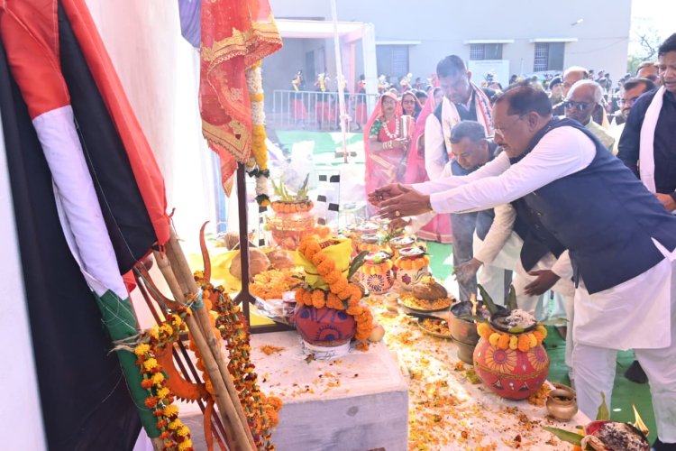 देश के स्वतंत्रता संग्राम में आदिवासी नायकों का योगदान अद्वितीय - मुख्यमंत्री श्री साय  