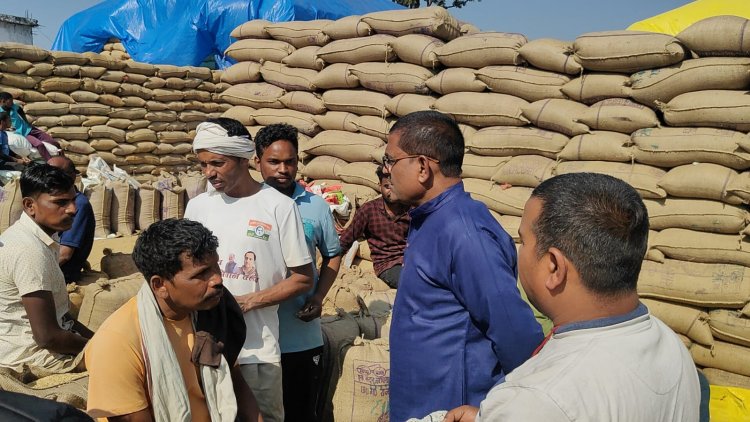 सरकार के सारे दावे खोखले, अब तक 35% भी नहीं हुई धान की खरीदी- अशोक श्रीवास्तव,