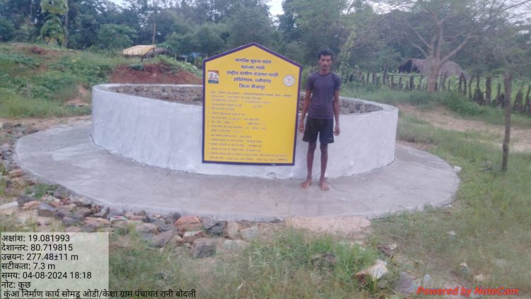 रोज़गार से निर्माण तक : मनरेगा कुएँ के जल से बनी पीएम आवास की ईंटें