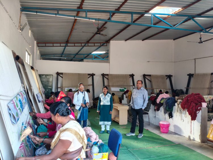 जशक्राफ्ट से संवर रहा छत्तीसगढ़ का कालीन शिल्प, डिजाइनिंग पर विशेष प्रशिक्षण कार्यक्रम  