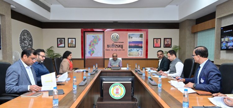 छत्तीसगढ़ राज्य सड़क सुरक्षा परिदृश्य की समीक्षा बैठक संपन्न  