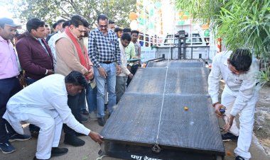 पशु रेस्क्यु वाहन से दुर्घटनाग्रस्त पशुओं को मिलेगी त्वरित चिकित्सा सुविधा - उप मुख्यमंत्री श्री विजय शर्मा  