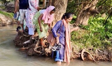 स्पेशल स्टोरी : नदी-नाले पार कर बचाया गया भविष्य