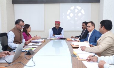 वन मंत्री श्री केदार कश्यप की अध्यक्षता में आईडीसी की बैठक सम्पन्न