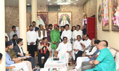 उप मुख्यमंत्री विजय शर्मा ने दामाखेड़ा में संत समागम मेले की तैयारियों की समीक्षा की